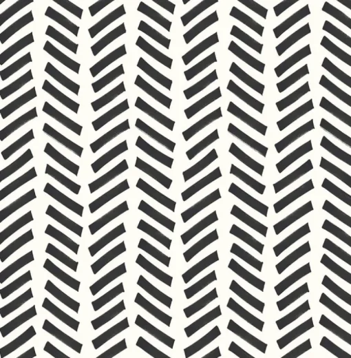 NextWall Mod Chevron Peel & Stick Wallpaper - Black & White