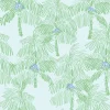 NextWall Palm Beach Peel & Stick Wallpaper - Teal Blue