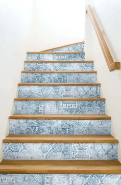 NextWall Patchwork Peel & Stick Wallpaper - Blue