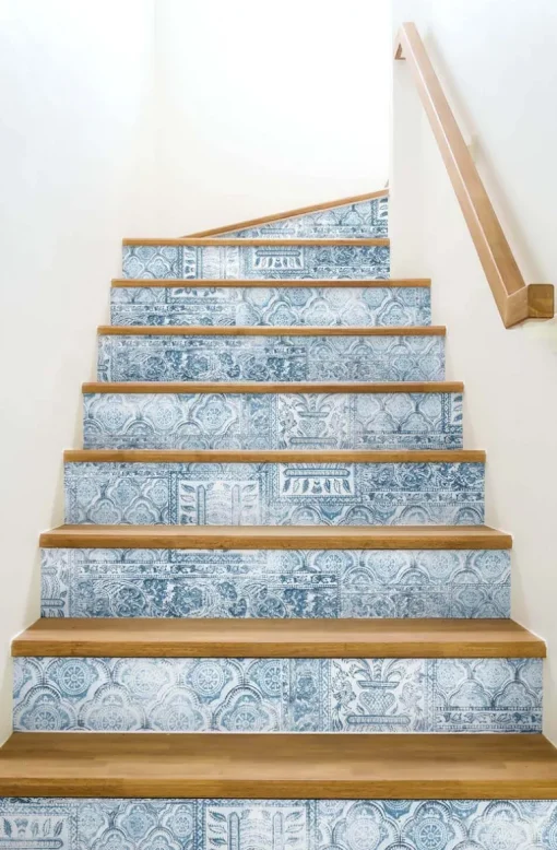 NextWall Patchwork Peel & Stick Wallpaper - Blue