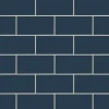 NextWall Retro Subway Tile Peel & Stick Wallpaper - Blue