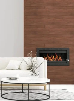 NextWall Teak Planks Peel & Stick Wallpaper - Brown