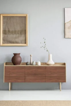NextWall Teak Planks Peel & Stick Wallpaper - Brown