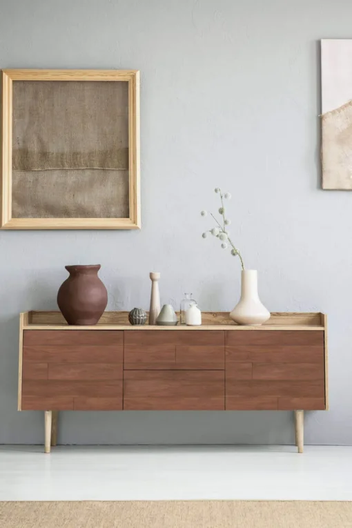NextWall Teak Planks Peel & Stick Wallpaper - Brown