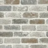NextWall Washed Brick Peel & Stick Wallpaper - Soft Gray