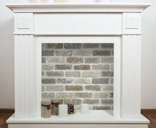 NextWall Washed Brick Peel & Stick Wallpaper - Soft Gray