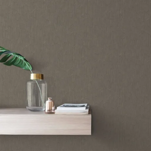 54" inch Stacy Garcia Exponential Wallpaper - Bronze