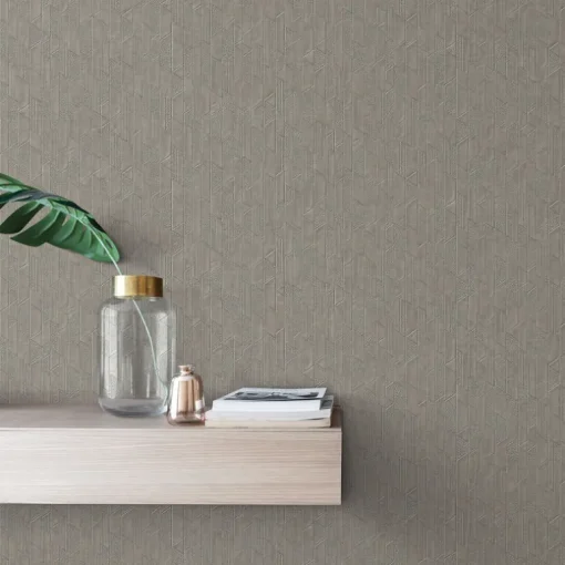 54" inch Stacy Garcia Exponential Wallpaper - Gray
