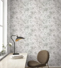 54" Magnolia Home High Performance Lakelynn Wallpaper - Gravel