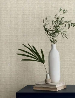 54" Magnolia Home High Performance Brindled Wallpaper - Linen