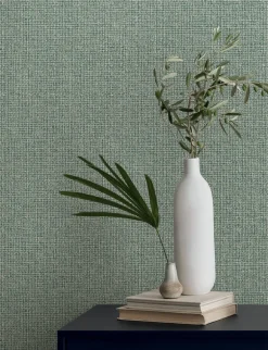 54" Magnolia Home High Performance Brindled Wallpaper - Reservoir