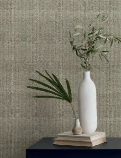 54" Magnolia Home High Performance Brindled Wallpaper - Shadow