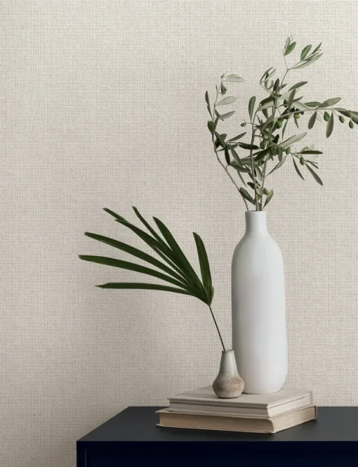 54" Magnolia Home High Performance Brindled Wallpaper - Ash