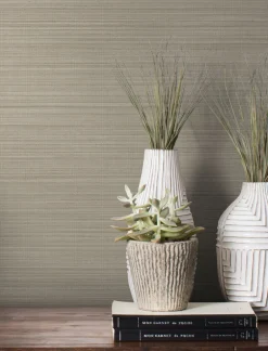 54" Magnolia Home High Performance Loomed Wallpaper - Wheat