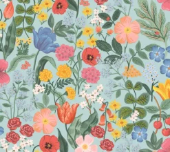 Rifle Paper Co. Blossom Wallpaper - Light Blue
