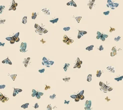 Rifle Paper Co. Butterfly House Peel & Stick Wallpaper - Linen