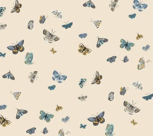 Rifle Paper Co. Butterfly House Peel & Stick Wallpaper - Linen