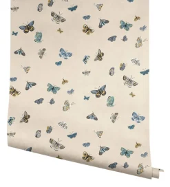 Rifle Paper Co. Butterfly House Peel & Stick Wallpaper - Linen