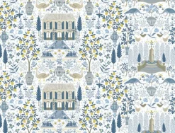 Rifle Paper Co. Camont Wallpaper - Indigo