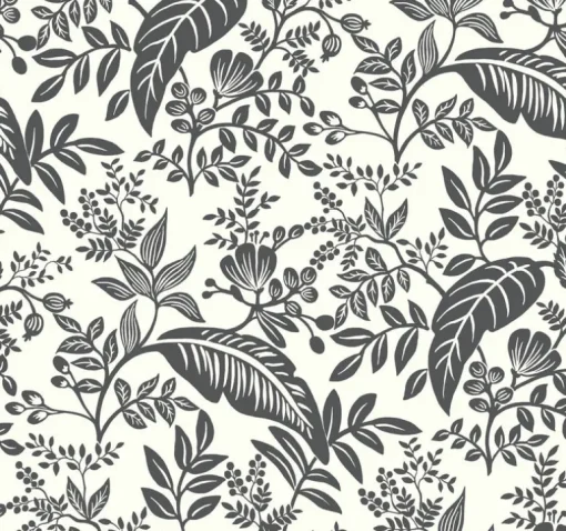 Rifle Paper Co. Canopy Wallpaper - Black & White