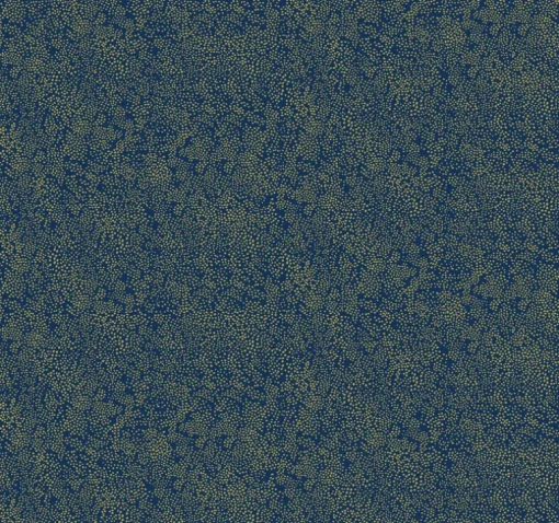 Rifle Paper Co. Champagne Dots Wallpaper - Gold & Navy