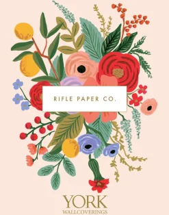 Rifle Paper Co. Champagne Dots Wallpaper - Gold & White