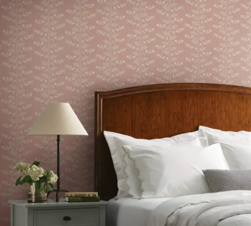 Rifle Paper Co. Climbing Vine Wallpaper - Rose