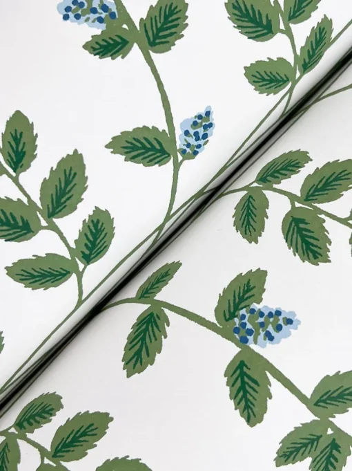 Rifle Paper Co. Climbing Vine Wallpaper - Blue