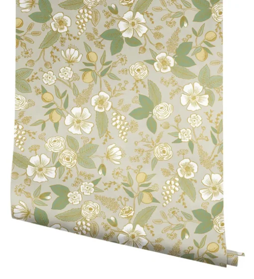 Rifle Paper Co. Colette Peel & Stick Wallpaper - Linen