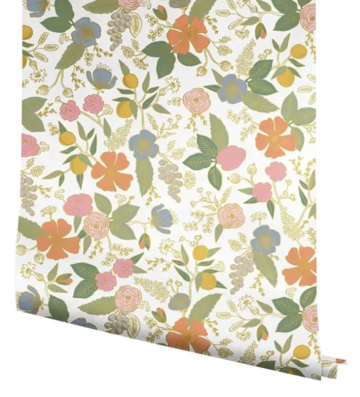 Rifle Paper Co. Colette Peel & Stick Wallpaper - Rose Multi