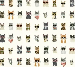 Rifle Paper Co. Cool Cats Peel & Stick Wallpaper