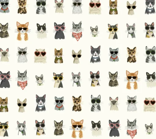 Rifle Paper Co. Cool Cats Peel & Stick Wallpaper