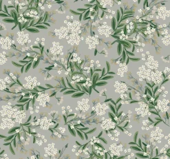 Rifle Paper Co. Cornflower Wallpaper - Gray