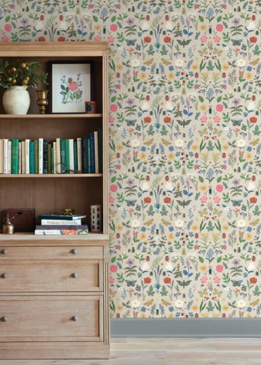 Rifle Paper Co. Curio Peel & Stick Wallpaper - Linen