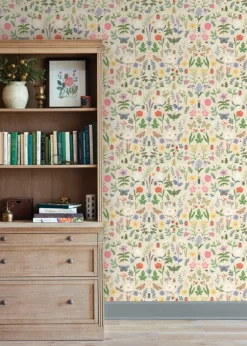 Rifle Paper Co. Curio Peel & Stick Wallpaper - Cream