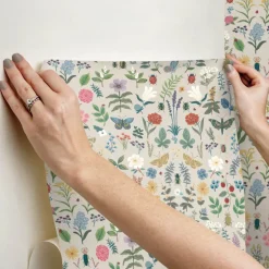 Rifle Paper Co. Curio Peel & Stick Wallpaper - Linen