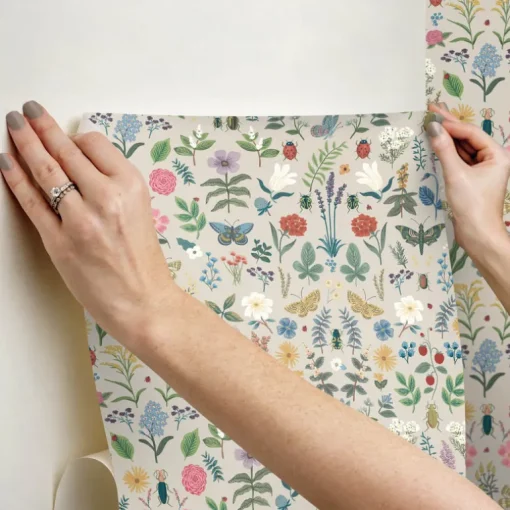 Rifle Paper Co. Curio Peel & Stick Wallpaper - Linen