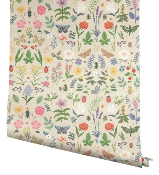 Rifle Paper Co. Curio Peel & Stick Wallpaper - Cream