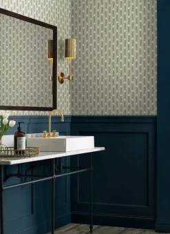 Rifle Paper Co. Eden Wallpaper - Beige & Green