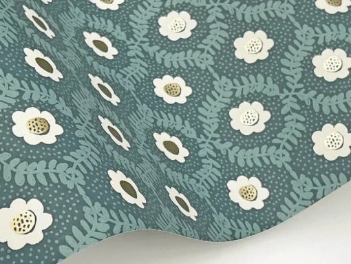 Rifle Paper Co. Emma Wallpaper - Slate