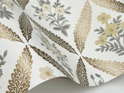 Rifle Paper Co. Estee Garden Wallpaper - Gold