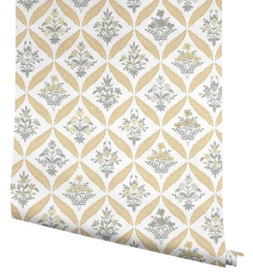 Rifle Paper Co. Estee Garden Wallpaper - Gold