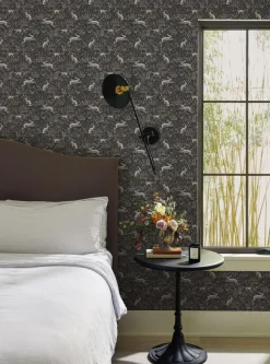 Rifle Paper Co. Fable Wallpaper - Black & White