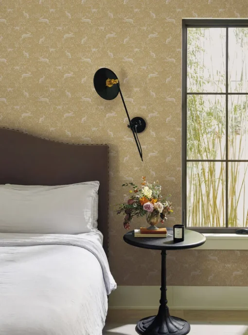 Rifle Paper Co. Fable Wallpaper - Gold