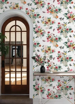 Rifle Paper Co. Flower Studies Wallpaper - Rose