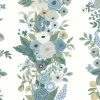 Rifle Paper Co. Garden Party Trellis Wallpaper - Blue