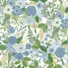 Rifle Paper Co. Garden Party Peel & Stick Wallpaper - Blue & Green