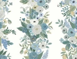 Rifle Paper Co. Garden Party Trellis Wallpaper - Blue
