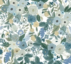 Rifle Paper Co. Garden Party Peel & Stick Wallpaper - Blue