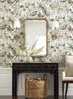 Rifle Paper Co. Garden Party Peel & Stick Wallpaper - Linen